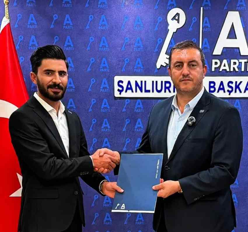 Anahtar Parti Harran'a yeni ilçe başkanı