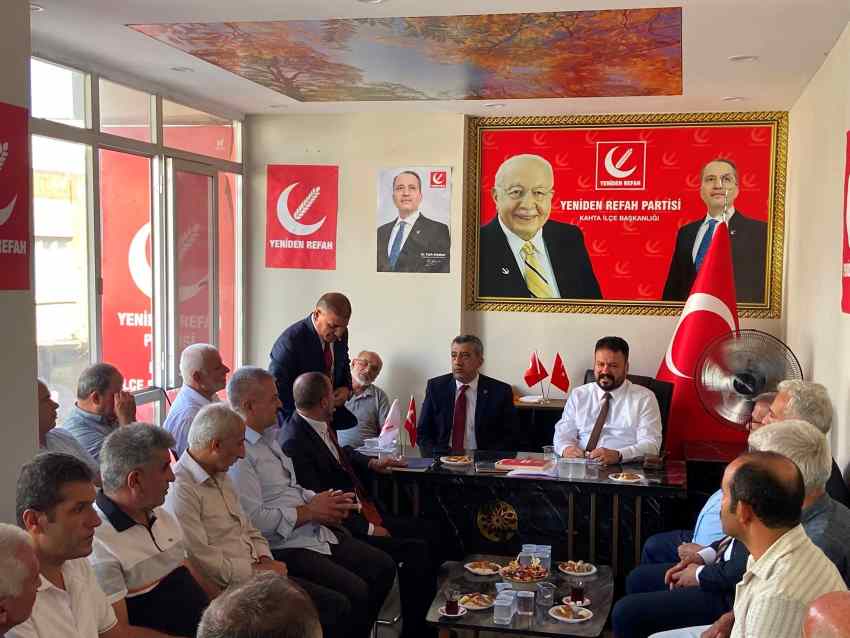 Yeniden Refah Partisi Adıyaman'da il divan toplantısı yapıldı