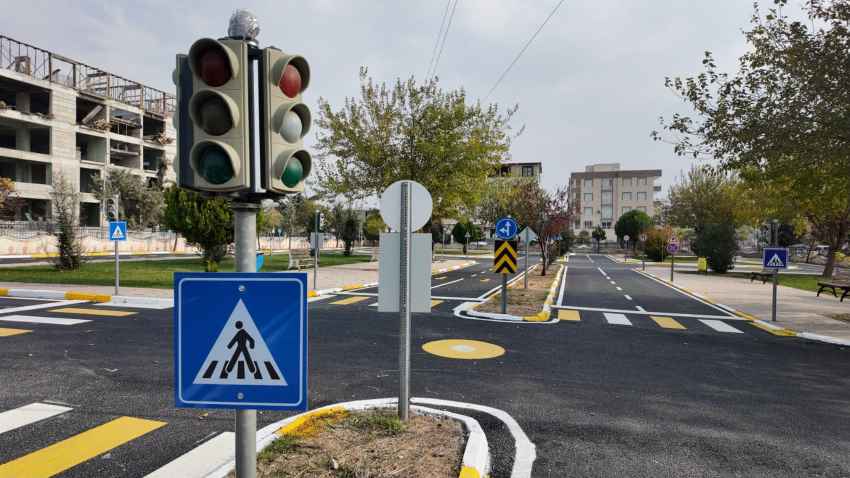 Trafik Parkı yenilenen yüzüyle hizmete hazır