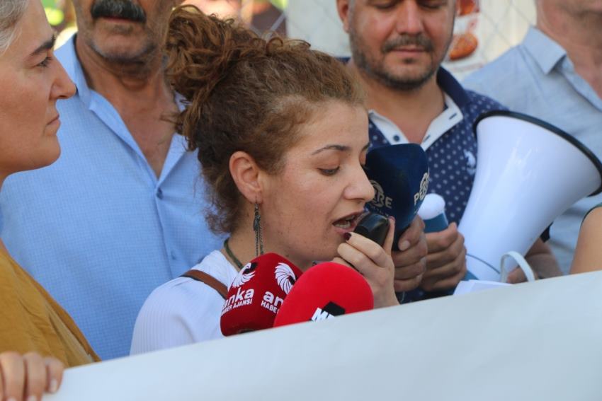 Adıyaman'da Şengal saldırılarının yıl dönümünde basın açıklaması
