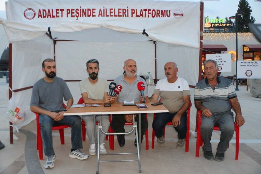 Depremzedelerden Adıyaman’da adalet çağrısı