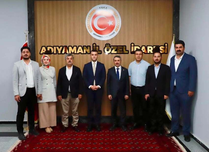 Alkayış ve AK Parti heyetinden İl Özel İdaresi’ne ziyaret