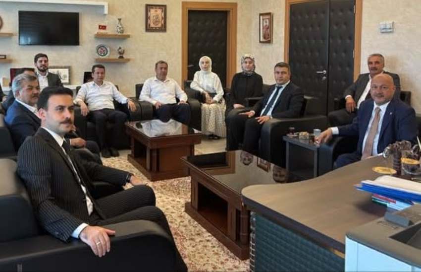AK Parti heyeti Başsavcı Çelberg’i ziyaret etti