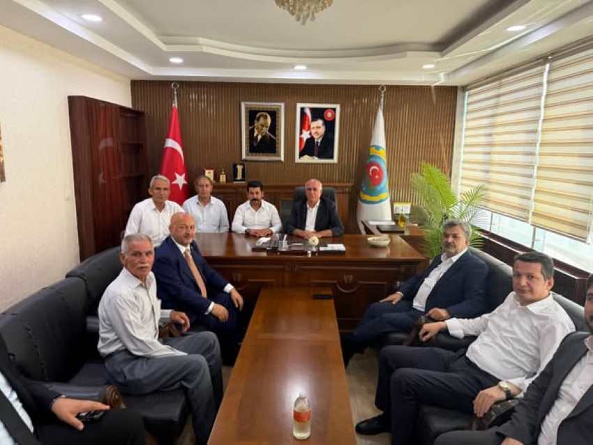 AK Parti heyetinden Ziraat Odası’na ziyaret