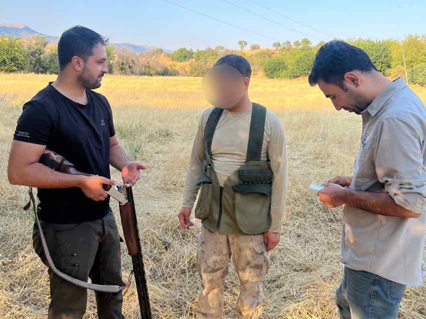 Adıyaman’da avcılara sıkı denetim