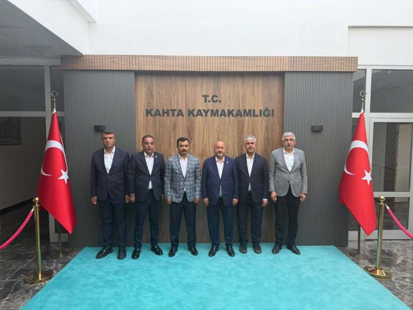 Kurt’tan Kahta Kaymakamı Soysal’a ziyaret