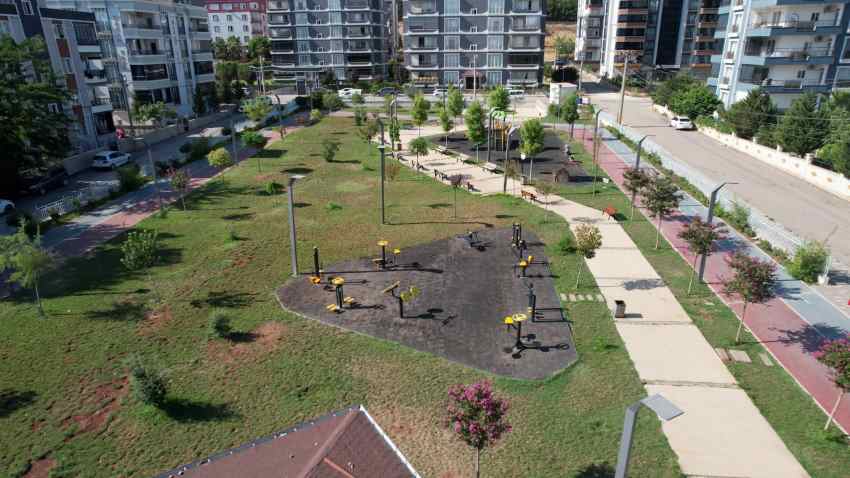 Cumhuriyet Parkı yeniden hayat buldu