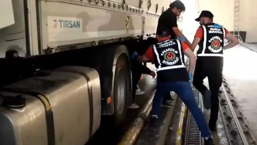 Arif Kocabıyık TIR dorsesinin altında yakalandı