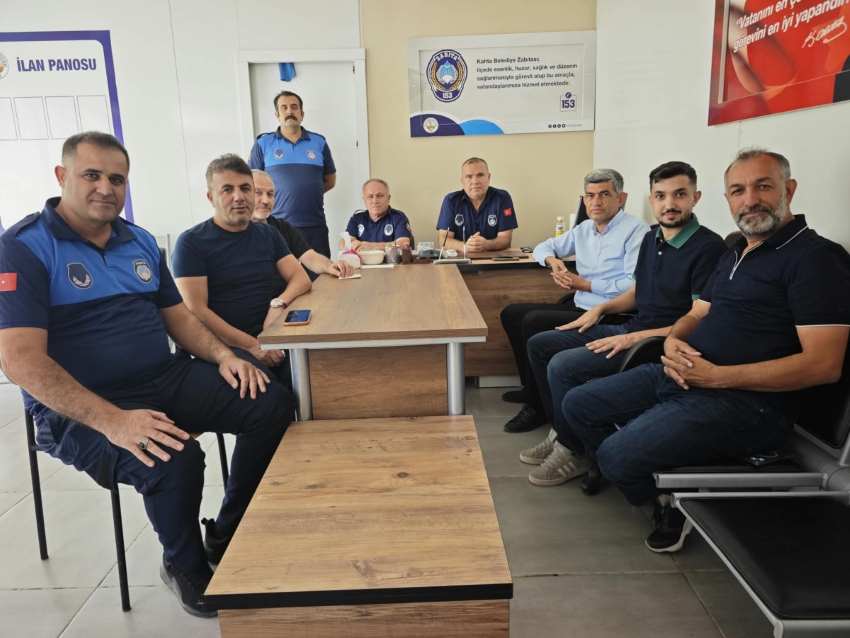 İYİ Parti’den Kahta zabıtasına ziyaret