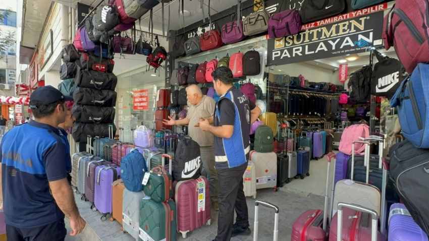 Adıyaman’da kaldırım işgaline ceza