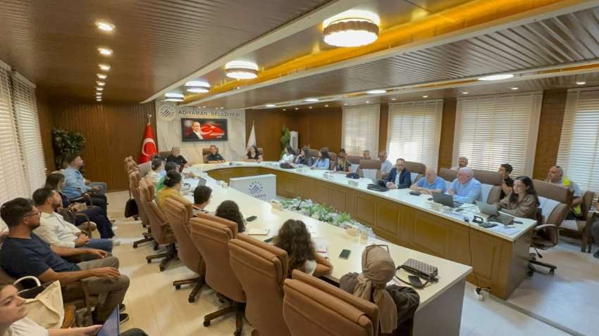 EBRD heyeti Adıyaman’ın altyapısını inceledi