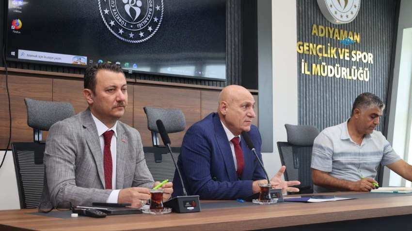 Adıyaman’da yeni sezon için spor toplantısı