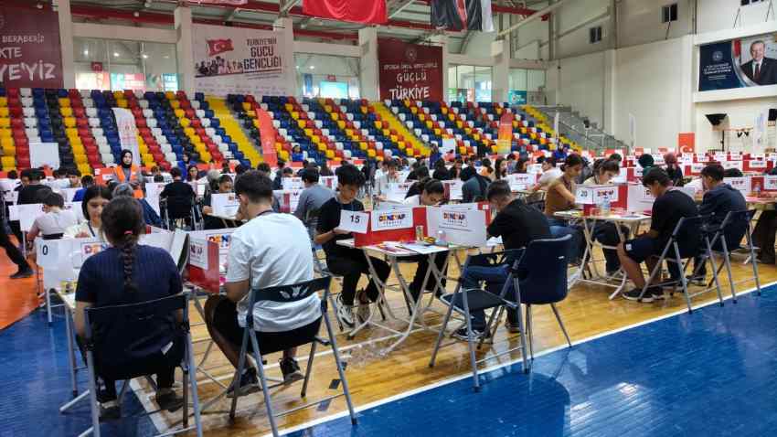 DENEYAP sınavında gençler hünerlerini sergiledi