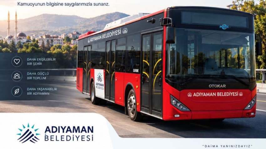 Adıyaman’da ulaşıma belediyeden 5 yeni güzergâh