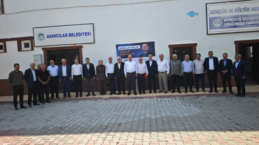 Özhan’dan Akıncılar Belediye Başkanı’na Ziyaret