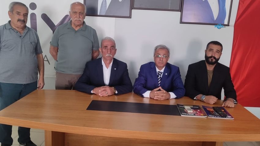 BBP Tut İlçe Başkanı Erdoğan, İYİ Parti’ye katıldı
