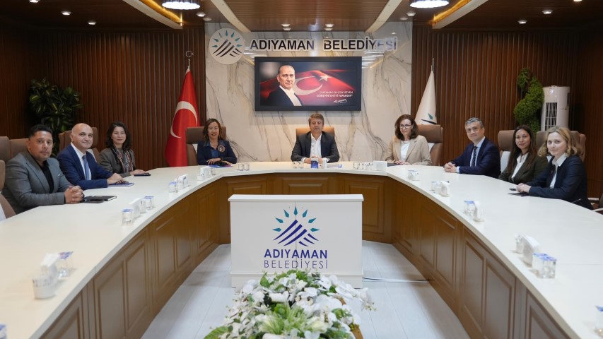 Büyükelçi Anderson ve UNDP heyeti Adıyaman’da