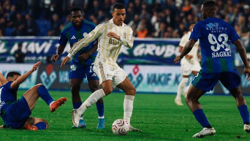 Fenerbahçe Rize deplasmanında 3 golle kazandı