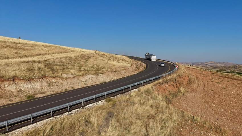 Adıyaman’ın Kırsal Yollarında Güvenlik Çalışması
