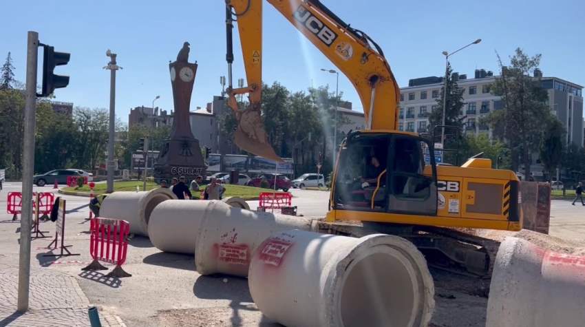 Adıyaman’da Taşkınlara Karşı Altyapı Çalışması
