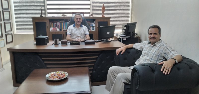 Karadağ’dan Bozat’a Nezaket Ziyareti