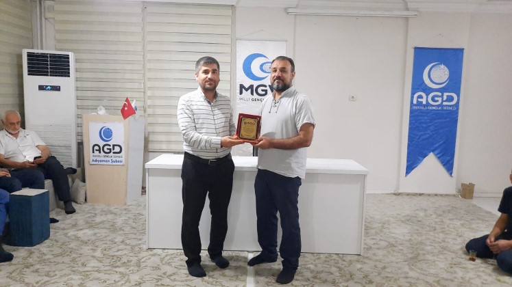 AGD Adıyaman Şubesinde Bayrak Değişimi