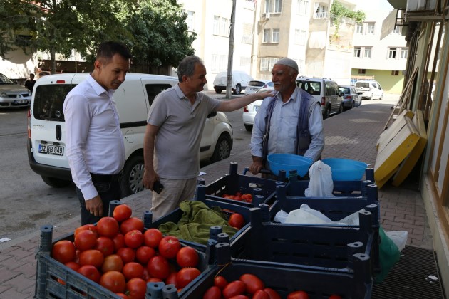 Kılınç ve Muhtarlar'dan Vatandaş Ziyareti