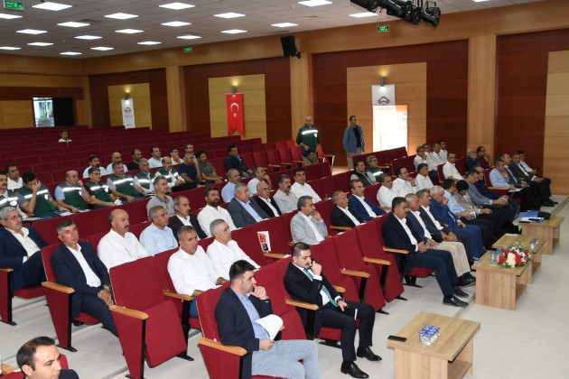 Sulama Projeleri Değerlendirildi