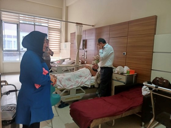 Başkan Kılınç'tan, Moral Ziyareti
