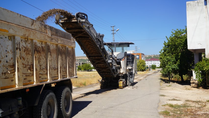 Siteler Mahallesinde Freze Çalışması