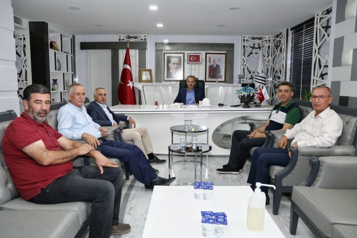 Milletvekili Taş'tan, Başkan Kılınç'a Ziyaret