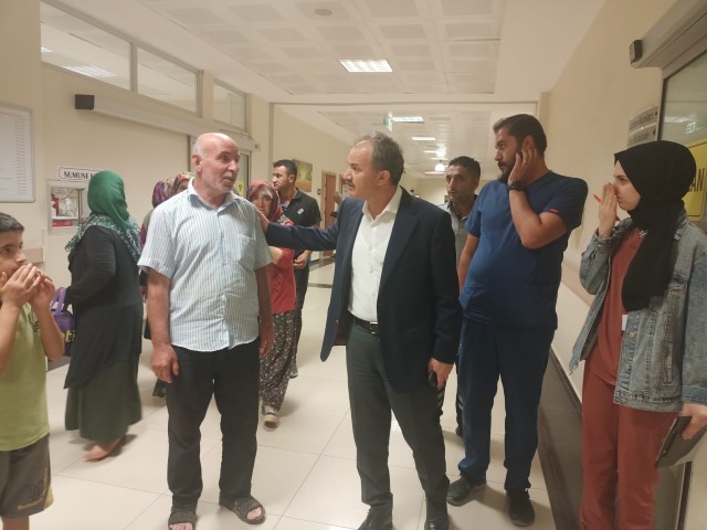 Kılınç'tan Hasta ve Hasta Yakınlarına Ziyaret