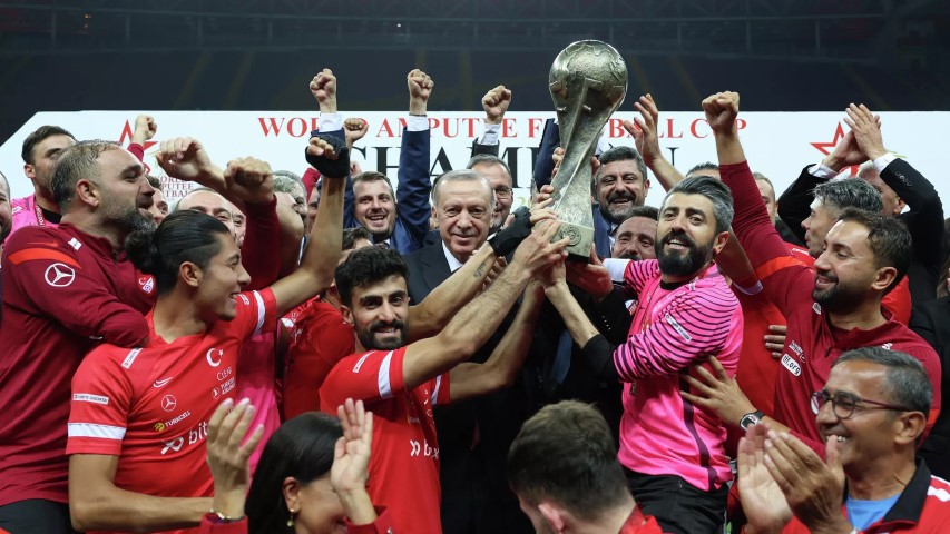 Ampute Futbol Milli Takımı Dünya Şampiyonu 