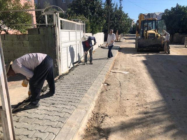 Fatih'te Kaldırım Düzenlemesi