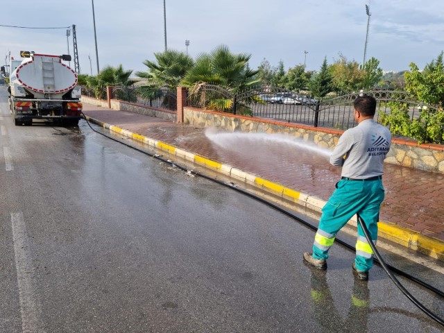 Belediyeden Genel Temizlik Çalışması