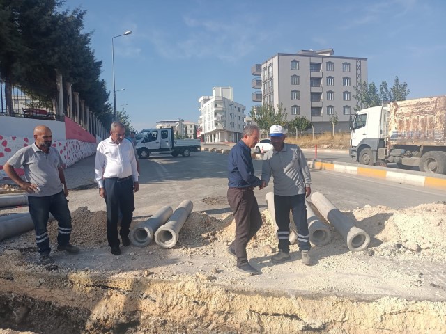 Kılınç, Ayağının Tozuyla Çalışmaları İnceledi