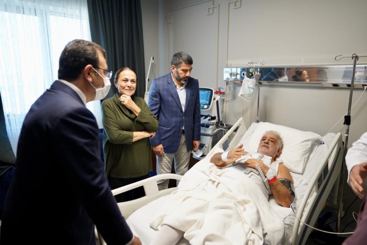 İmamoğlu, Binali Yıldırım'ı Ziyaret Etti