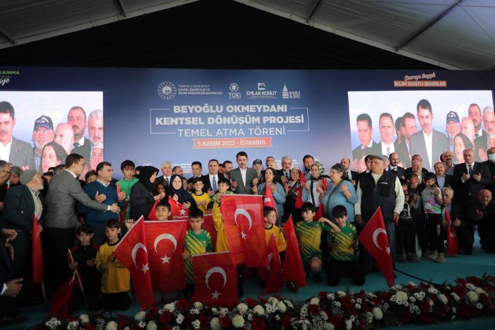 Kabaktepe'ye, Temel Atma Töreninde Yoğun İlgi