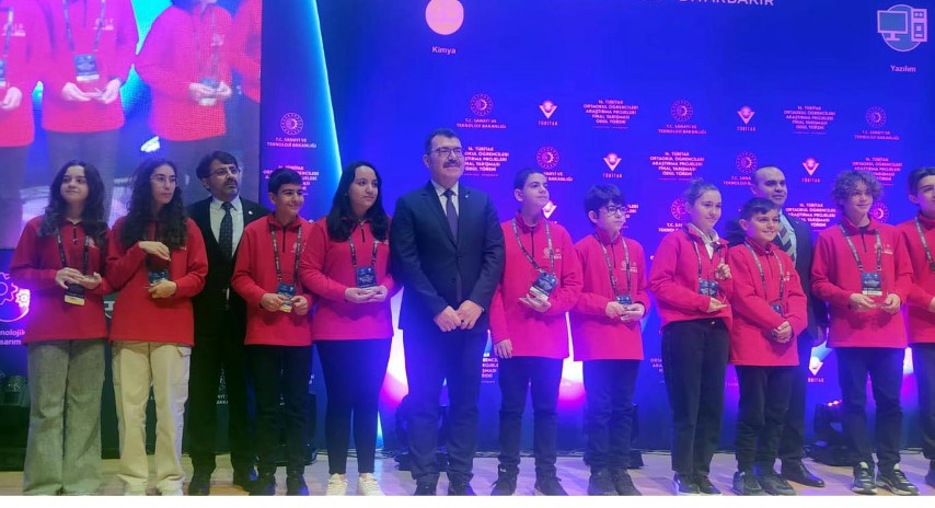 SANKO Öğrencileri Tübitak’ta Türkiye Üçüncüsü