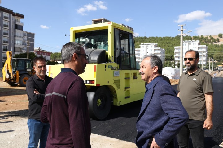 Başkan Kılınç, Asfalt Çalışmalarını İnceledi