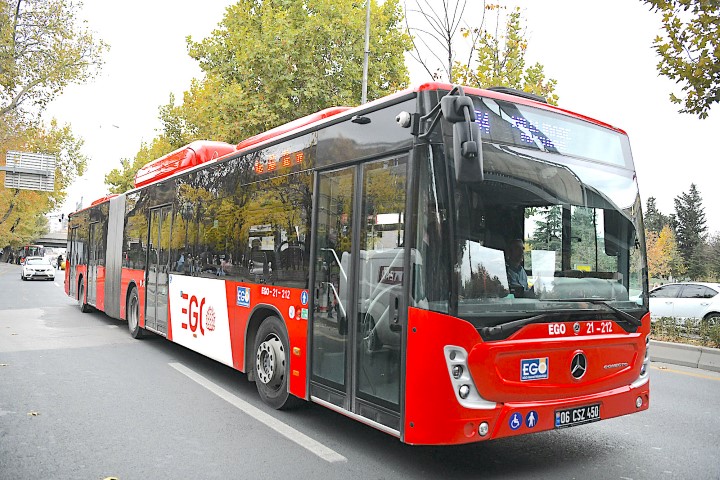 Başkentte 394 Yeni Otobüs Yollarda