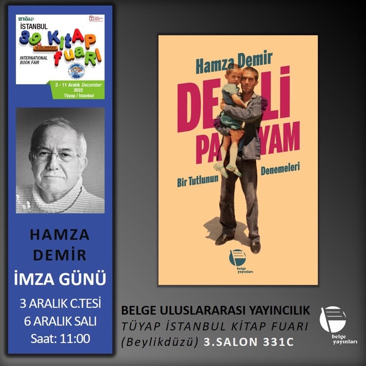 Yazar Demir, TÜYAP’ta Kitabını İmzalayacak