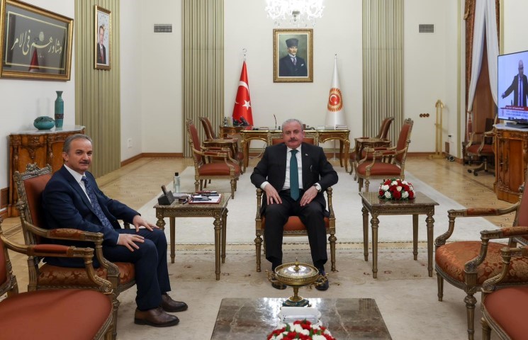 Kılınç’tan, TBMM Başkanı Şentop’a Ziyaret