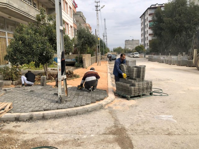 Belediyeden, Kaldırım Düzenleme Çalışması