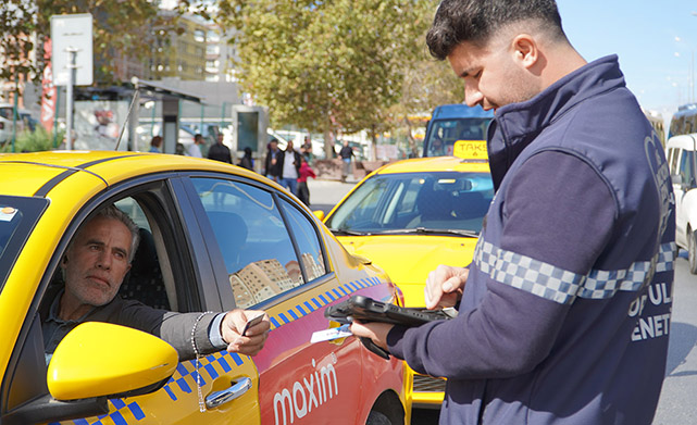 2 Bin 330 Taksi Şoförüne Yaptırım Uygulandı