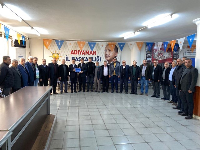 Muhtarlar Federasyonu’ndan Dağtekin’e Ziyaret