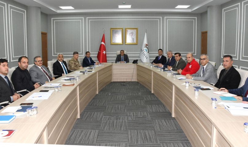 Adıyaman’da Kış Tedbirleri Toplantısı
