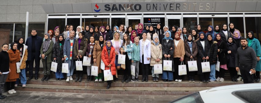 Liselilerden, SANKO Üniversitesi’ne Ziyaret