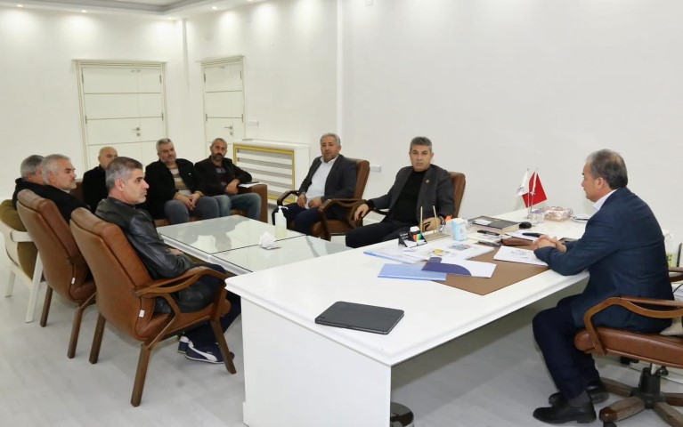 Muhtarlardan, Başkan Kılınç'a Ziyaret