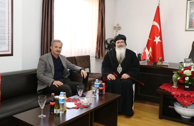 Başkan Kılınç'tan Noel Ziyareti